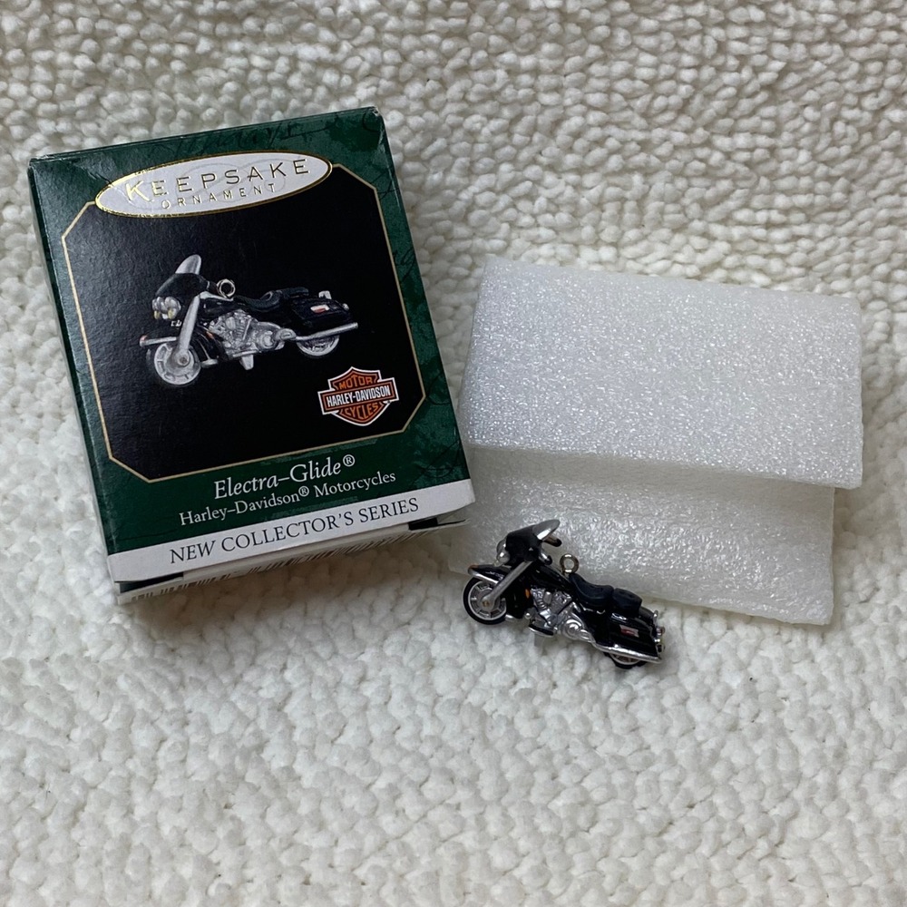 Hallmark Keepsake Ornament Harley Davidson Electra Glide New Collectors Series